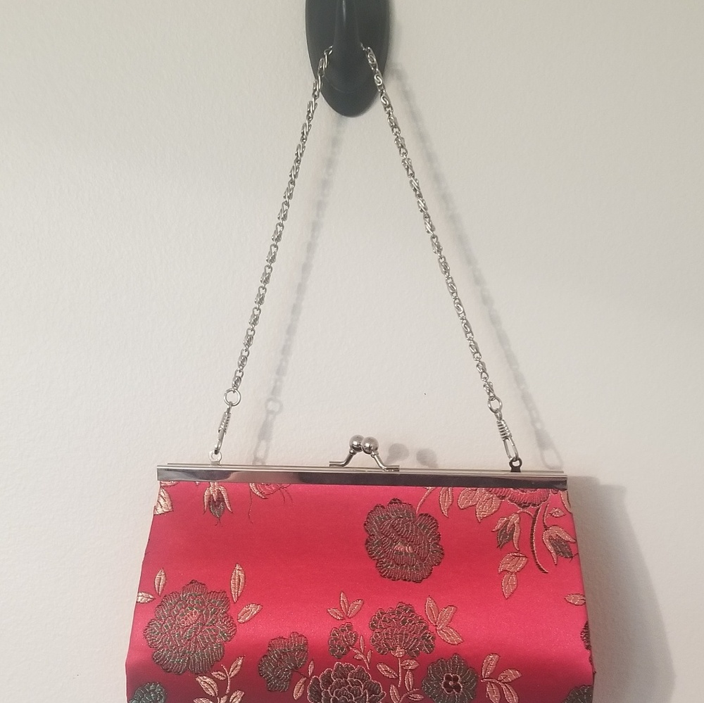 Small red purse